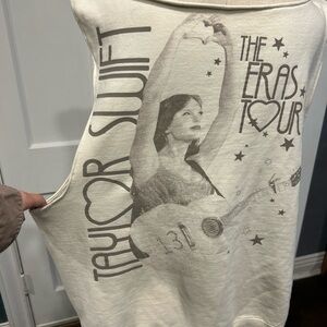 Taylor Swift Eras tour, XL, repurposed. Graphic hoodie